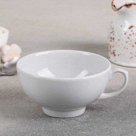 Porcelain -porcelain cup "Rubin", 220 ml, D = 10.2 cm