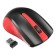 Mouse call 485MW black/red optical (1600DPI) Wireless USB for a laptop (3but)