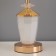 Table lamp "Yaim" 1x40W E27 1x3W LED gold 25x25x42cm