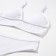 Female set (top, panties) color white, size 42-44