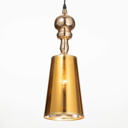 Lamp Bayerlux "Jarine" E27 gold 15x15x47-147 cm-2