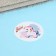 Set of stickers in the roll "unicorns", 500 pcs, 2.5 x 2.5 cm