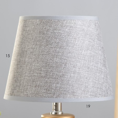 Alena table lamp E14 40W Gray-Soloto 23x23x35 cm Risalux-2
