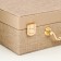 Casket to the leatherette for jewelry "Mokko" combined suitcase 8x18x23 cm