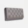 Women's wallet on magnets, gray color