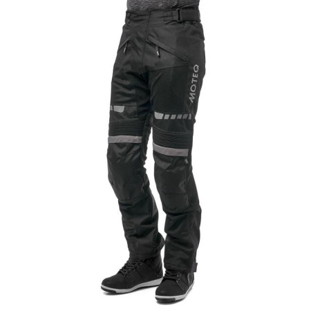 Motorcycle pants Airflow, black, size 2xl