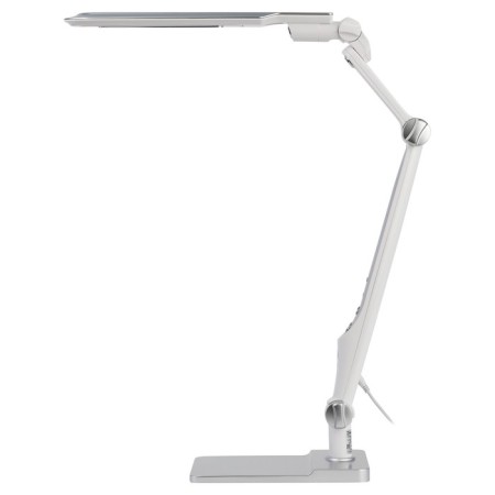 NLED-497-12W-S desktop lamp on the clamp and with the base of silver-4
