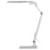 NLED-497-12W-S desktop lamp on the clamp and with the base of silver