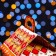 Gingerbread gift box 12 x 12 x 16.8 cm
