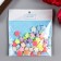 Beads for creativity plastic "Flower - neon tones" set 60 pcs 1.5x1.5x0.4 cm