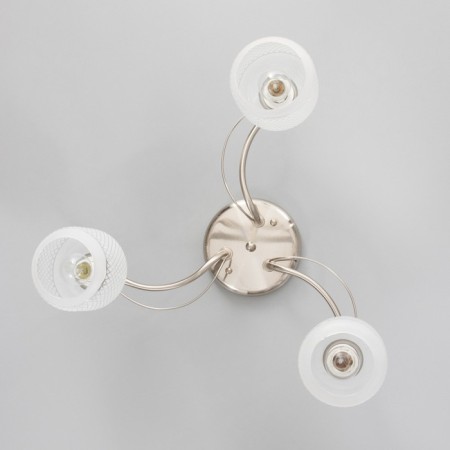 Cell chandelier Betty 3x40W E14 chrome 54x54x29 cm-3