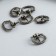 Handle for the casket metal "horseshoe" bronze 2.6x2.4 cm