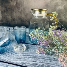 Drink of drinking Lenardi, 6 glasses 260 ml and a decanter 1.8 ml
