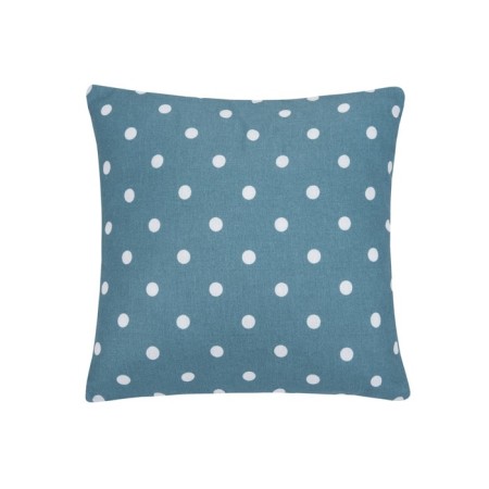Decorative pillow for lightning Blue Polka Dot, size 40x40 cm, blue color-1