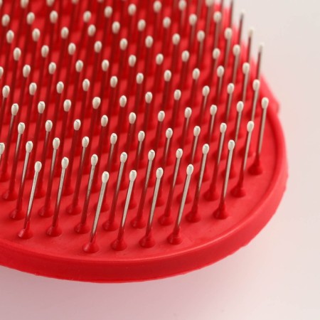 Combuster-arrangement with metal teeth, 13 x 8.5 cm, red-2