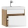 Domino Tumba Karlo under the Classica 50 sink, suspended, with 1 box