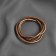 Picking for curtains "Flexible cord", d = 7 mm, 50 cm, copper color