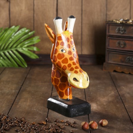 Souvenir tree "Giraffe" stand for glasses 25x13x7 cm-1