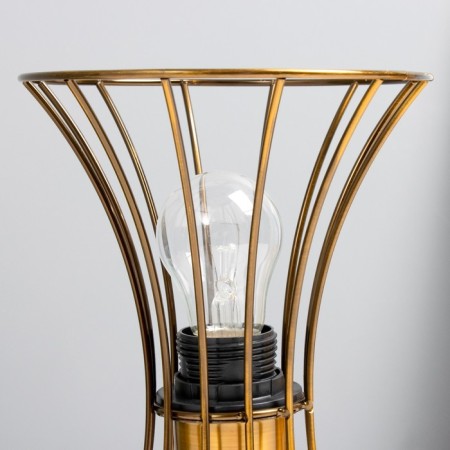 E27 40W Gold 16x16x23cm Risalux desktop-2