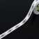 Satin ribbon “From February 23!”, 15 mm × 23 ± 1 m, white color