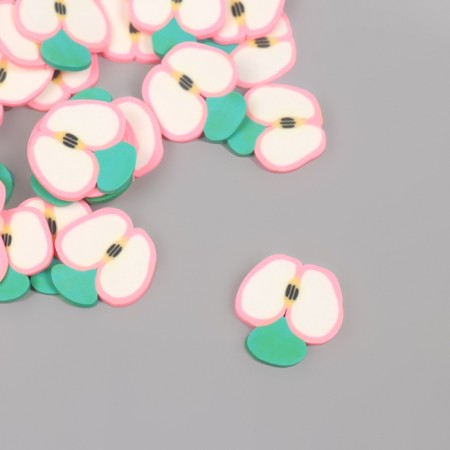 DECOR for creativity PVC "Pink apples in context" set of 20 grams 0.3x1.9x1.9 cm-1