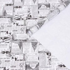 Glossy packaging paper 