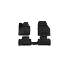3D mats in the Land Rover Freelander 2, 2013-2016, 4 pcs. (polyurethane)