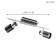 Davida 2x5W lamp GU10 Black 39x10cm
