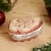 New Year. Massage soap with Luffa "whiskey - cola" 100 g