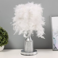 Glamur light lamp E27 40W chrome 26x26x37cm Risalux