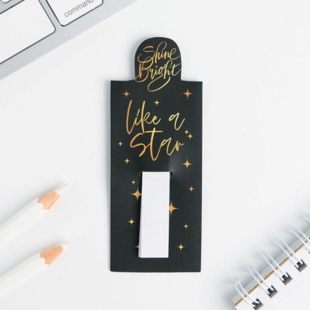 Magnetic laying with sticker, Star