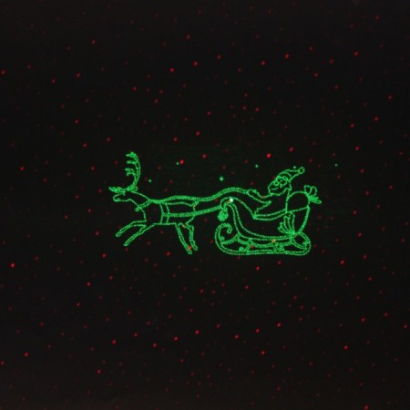 Projector Laser Santa Claus Multisterem, 2 colors, 220V, IP44-3