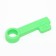Chewing toy "Key", TPR, 10 cm, green