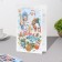 Postcard "Happy New Year!" Glitter, Congrev, Balls, 12.5x19.5 cm