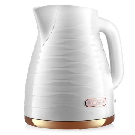 Electric kettle Brayer 1057br-Wh, plastic, 1.7 l, 2200 watts, auto shutdown, white-2