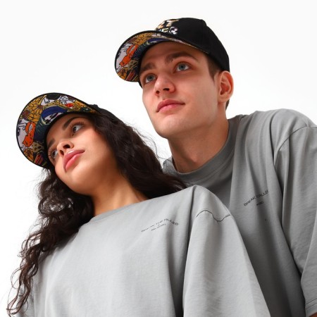Male cap art lover, black color-8