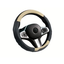 Carfashion Laredo steering wheel, size m, black/beige