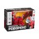 Robot Dog "Roborux" Unicon, screw designer, interactive: light effects, 19 parts, on batteries, red