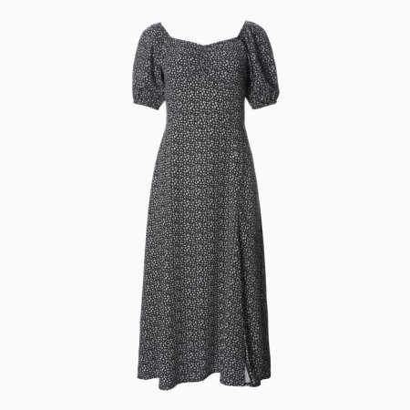 Women's dress, black color, size 48-4
