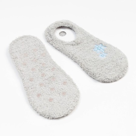 Women's socks "Snowflakes", gray color, size 23-25 ​​(36-40)-2