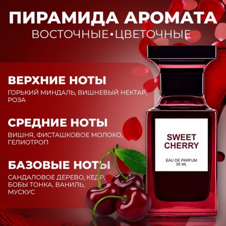 Perfume Water Women's Sweet Cherry, 55 ml-1