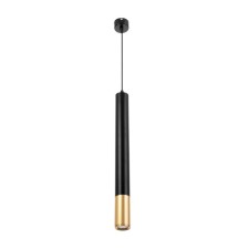 Bayerlux suspension of Bayerlux “Heron” LED 3W 4000K Black Gold 5x5x50-250cm