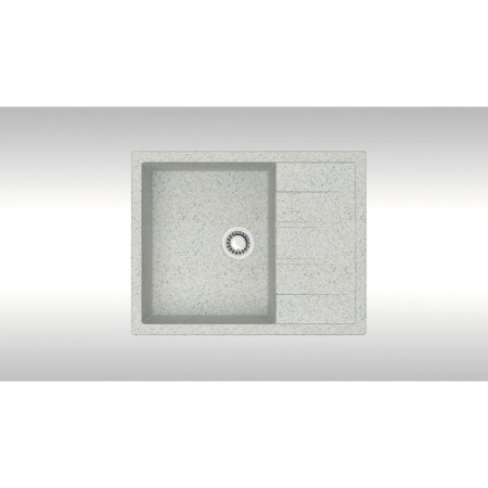 Kitchen is a kitchen from Zett Lab stone. 151/Q10, 645x505x218 mm, matte, mortise, light gray-1