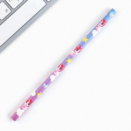 Pencil is a simple black -granographic without an eraser "brightest"-2