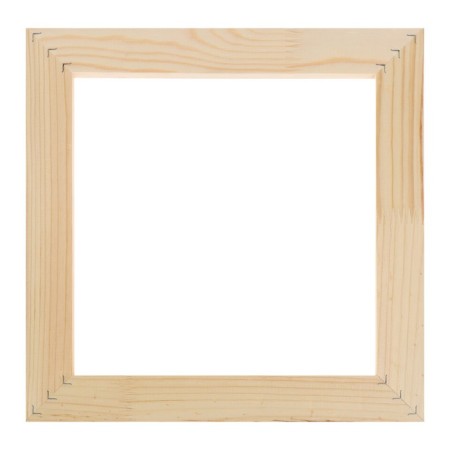 Piece for canvas Calligrata, 30 x 30 x 1.8 cm, frame width 36 mm, pine-1
