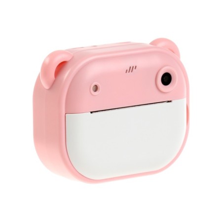 Mini-printer with a camera LPR-21, tour, tape, strap, pink-5
