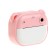 Mini-printer with a camera LPR-21, tour, tape, strap, pink