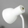 Charlie table lamp 1x40W E27 white 18x15.5x45.5 cm Risalux