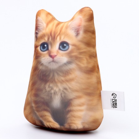 Антистресс игрушка "котёнок рыжий"-2