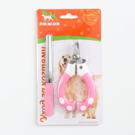 Clogging Set "Harmony": Claws (hole 8 mm) and a fever for claws, pink-4